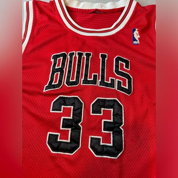Vintage Nike SCOTTIE PIPPEN #33 Chicago Bulls Jersey - Picture 10 of 16
